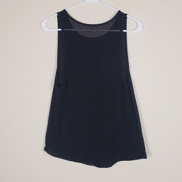 With Love Black Sheer Tank No Size - Picture 3 of 5
